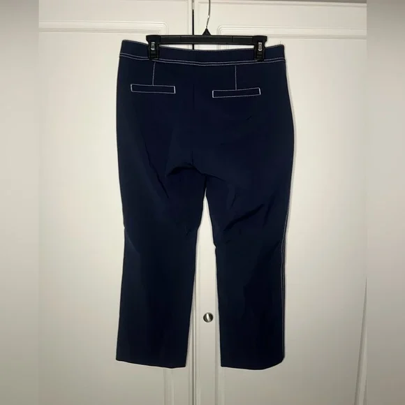 Banana Republic Crop Flare Everywhere Contrast Stitch Pant - Picture 6 of 10